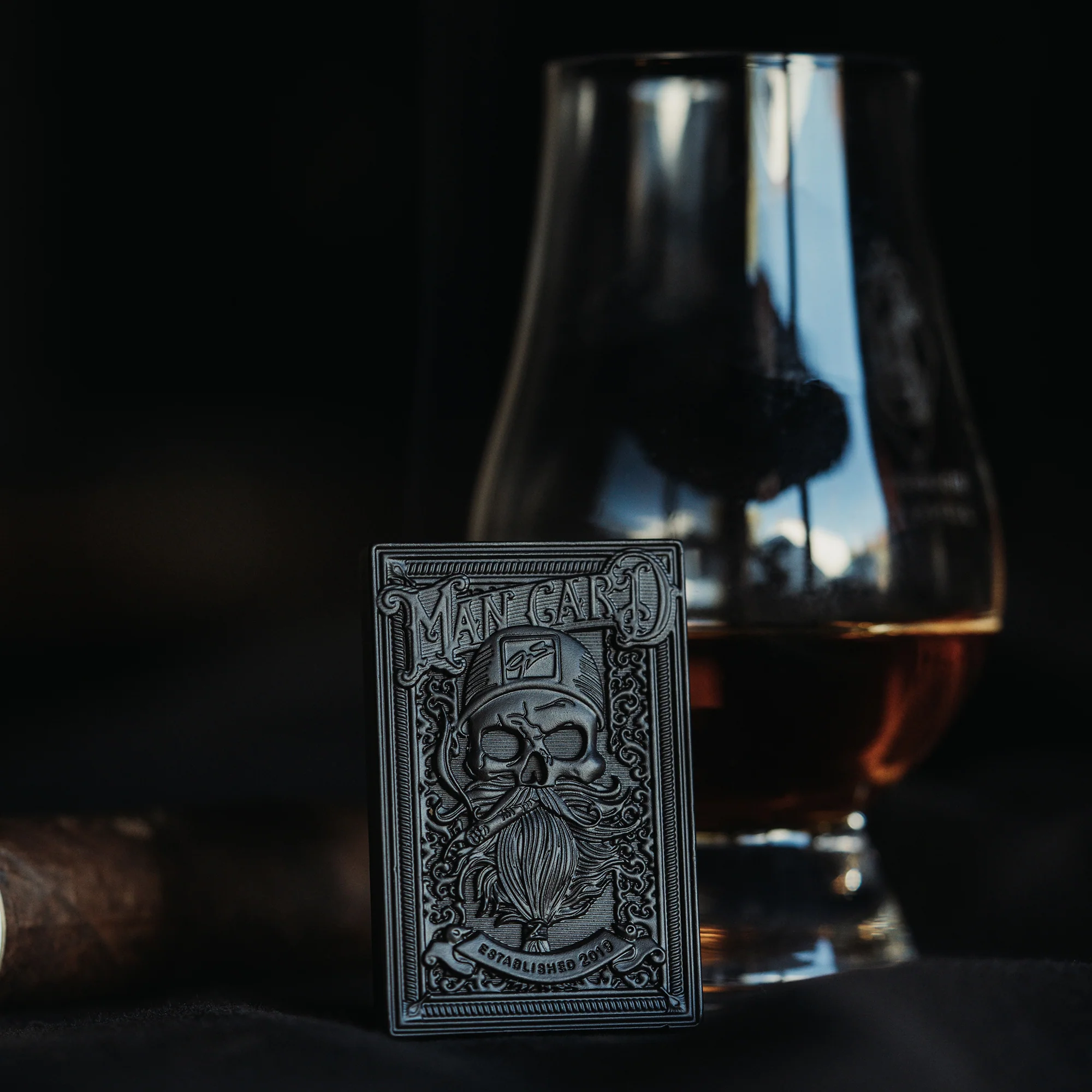 Blacked Out Jeremy Siers Man Card THICC - Image 3