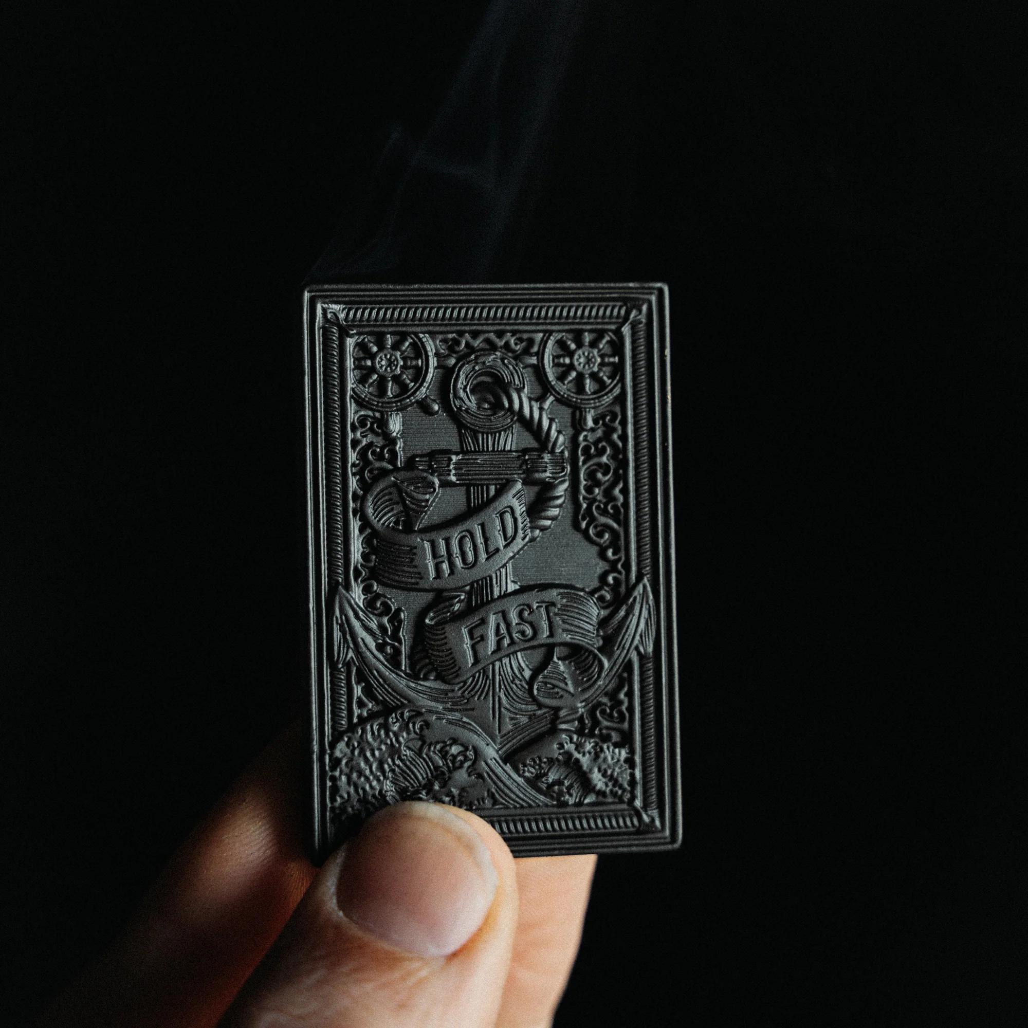Blacked Out Jeremy Siers Man Card THICC - Image 5