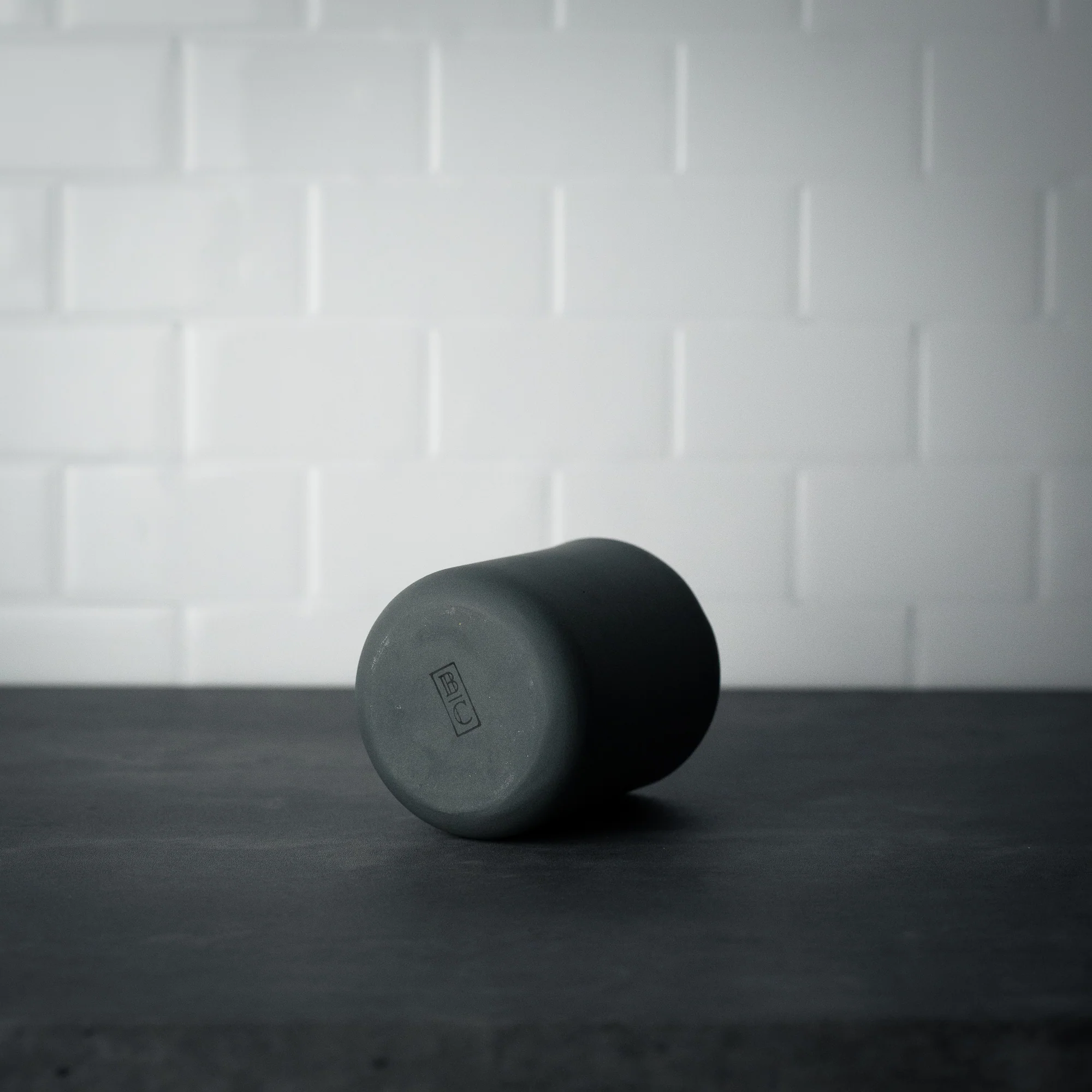 Muggy - Matte Grey Coffee Cup - Image 3