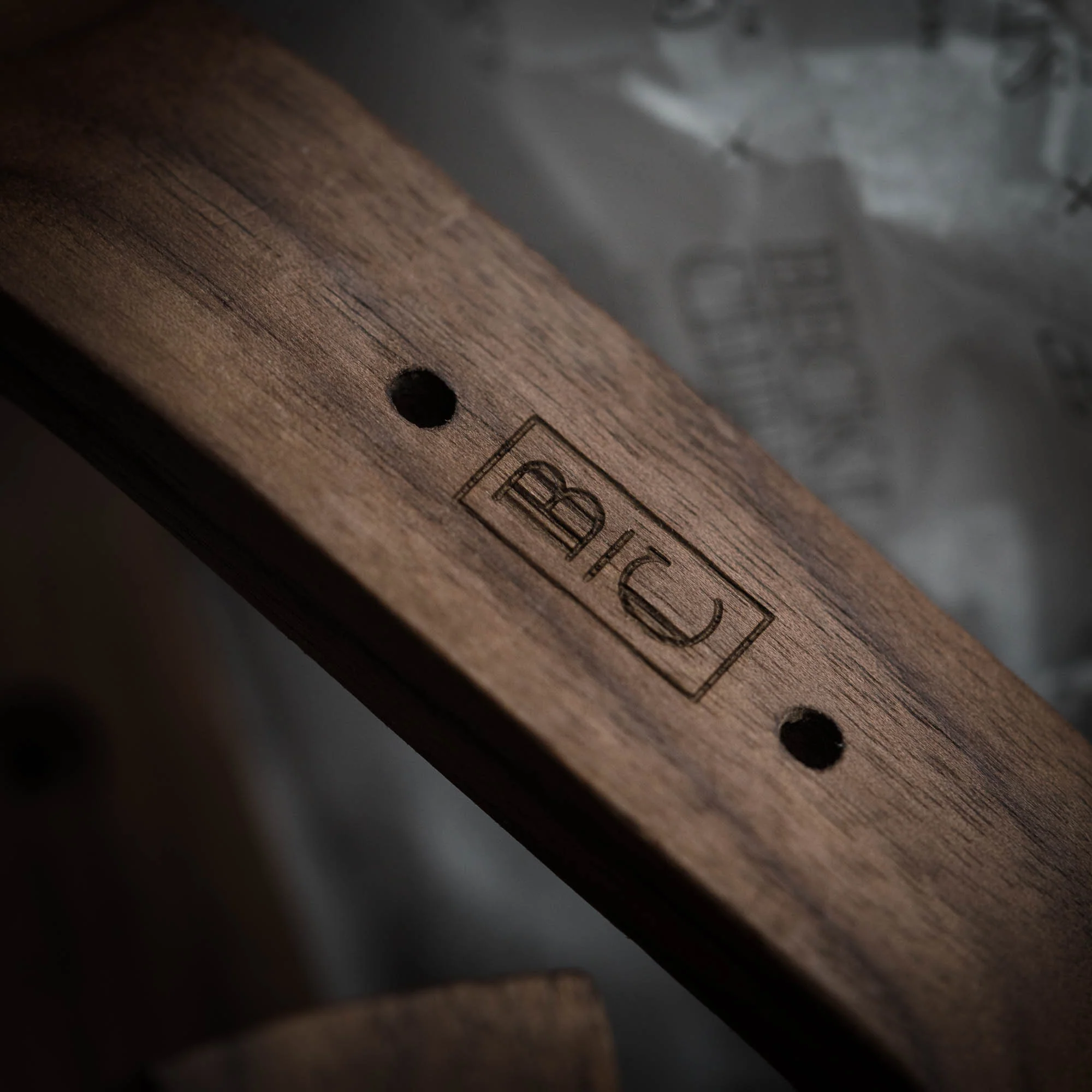 Walnut Wall Hooks (2-pack) - Image 4